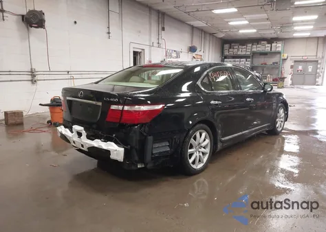 2007 Lexus Ls 460 from USA, damaged, VIN JTHBL46F775041224